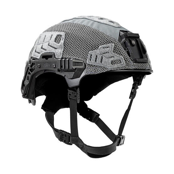 Team Wendy EXFIL Carbon/LTP Rail 3.0 Helmet Cover in Wolf Grey